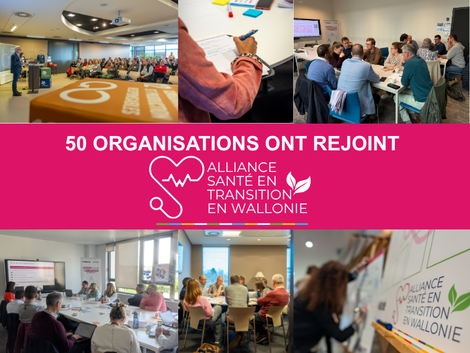 Actualité: 50 organisations déjà engagées pour une santé durable en Wallonie