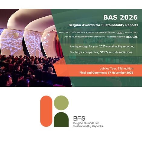 Actualité: La 25e édition des Belgian Awards for Sustainability Reports est officiellement ouverte ! 