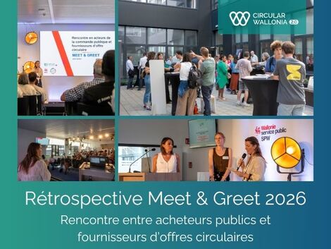 Actualité: Comment accélérer la commande publique circulaire ? Les enseignements du Meet & Greet 2026