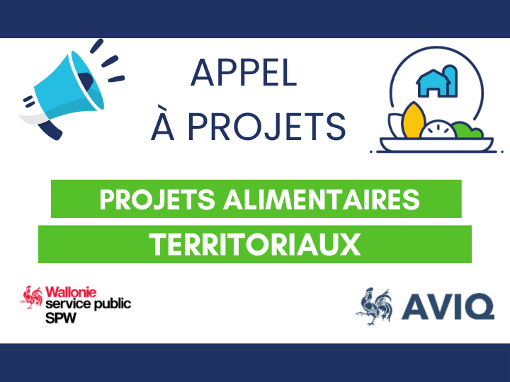 Lancement de l'appel à projets « Projets Alimentaires Territoriaux (PAT) » en Wallonie