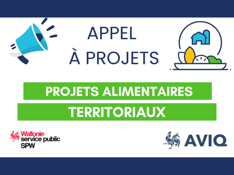 Actualité: Lancement de l'appel à projets « Projets Alimentaires Territoriaux (PAT) » en Wallonie
