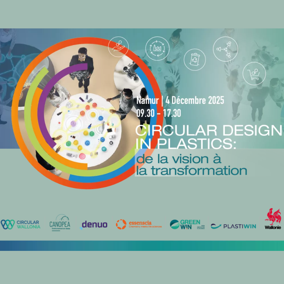 Affiche Circular Design in Plastics : de la vision à la transformation