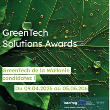 Appel à candidatures : GreenTech Solutions Awards
