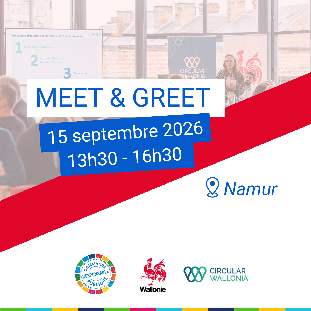 Meet&Greet 2026 : rencontre entre acteurs de la commande publique et fournisseurs de solutions circulaires