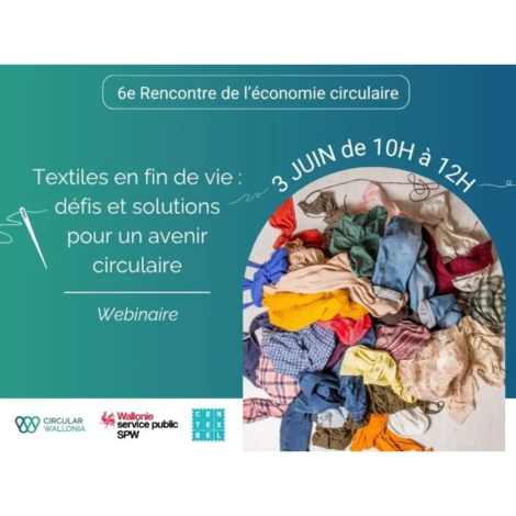 Ill. Revivez la 6e rencontre de l'économie circulaire sur les textiles en fin de vie
