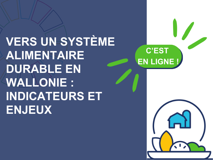 Vers un système alimentaire durable en Wallonie : indicateurs et enjeux