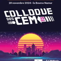 affiche du colloque des conseillers en mobilité