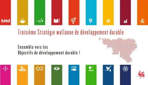page de garde de la troisième stratégie wallonne de développement durable