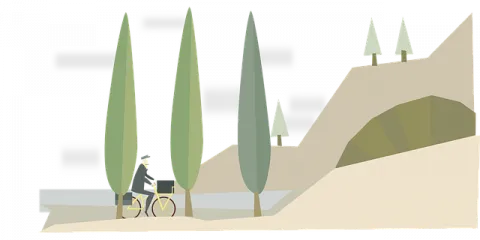 dessin d'un vélo