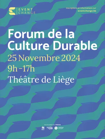 affiche du forum de la culture durable