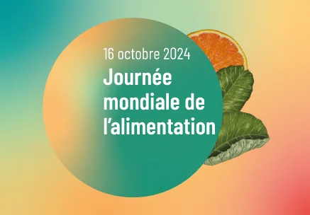 Logo de la journée mondiale de l'alimentation