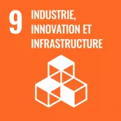 pictogramme ODD9 sur l'industrie, l'innovation et l'infrastructure