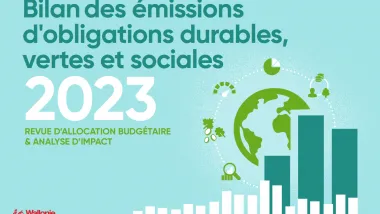 couverture du bilan des émissions d'obligations durables, vertes et sociales