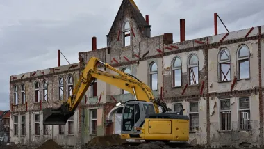 travaux d'excavation