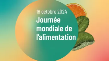 Logo de la journée mondiale de l'alimentation