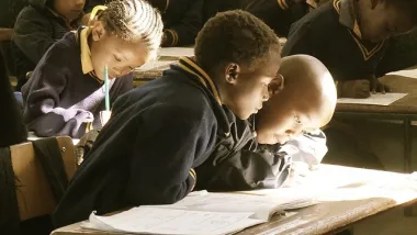 enfants à l'école